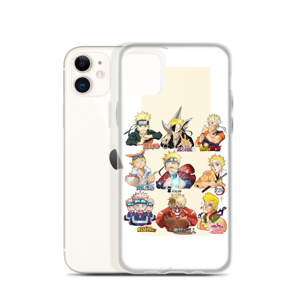 Naruto 9AS iPhone Case