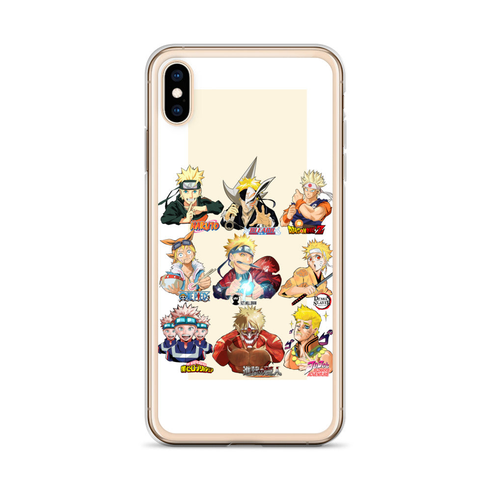 Naruto 9AS iPhone Case